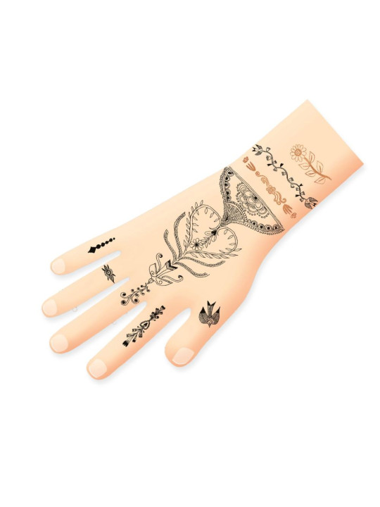 Tatuaże ORIENTALNE WZORY DJ09914