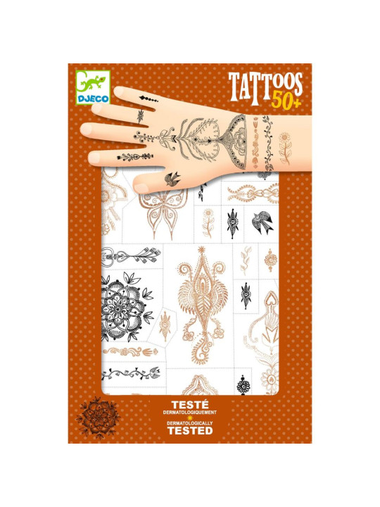 Tatuaże ORIENTALNE WZORY DJ09914