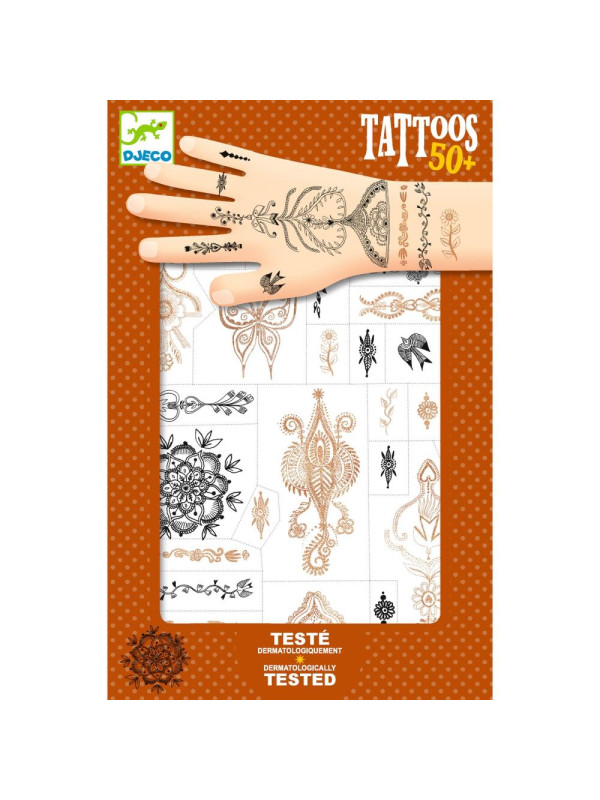 Tatuaże ORIENTALNE WZORY DJ09914