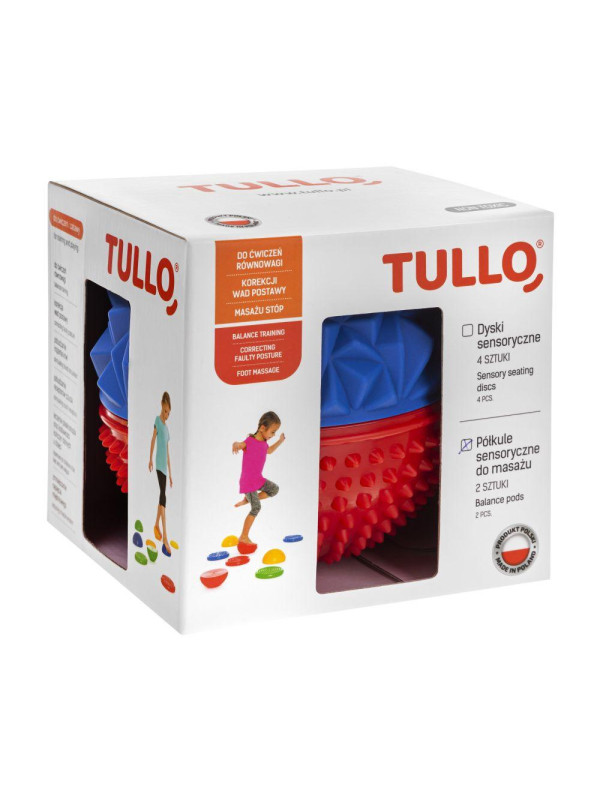 Zestaw półkul sensorycznych 2 szt. diament/kolce