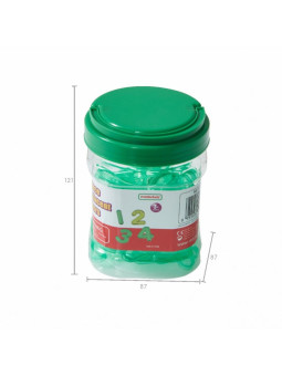 MASTERKIDZ Przezroczyste Liczby Do Panelu Świetlnego LED STEM