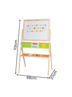 VIGA Duża Tablica Edukacyjna 2w1