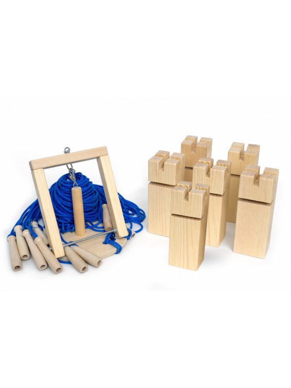 Gra integracyjna Wieża współpracy HARD niebieska