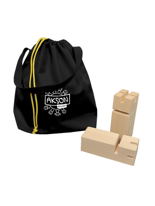 Gra integracyjna Wieża współpracy HARD czarna