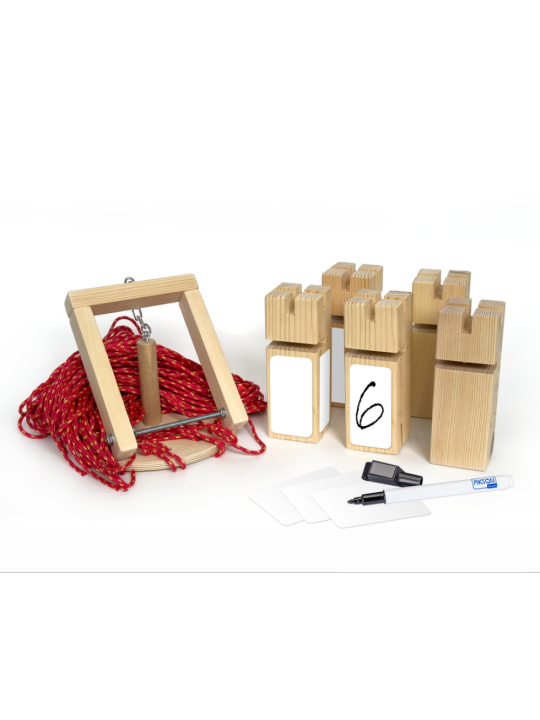 Gra integracyjna Wieża współpracy SMART czerwona