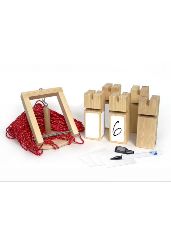 Gra integracyjna Wieża współpracy SMART czerwona