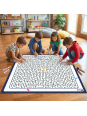 Mata suchościeralna labirynt 100x100 cm