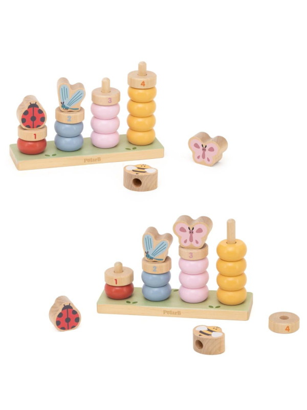 VIGA Wiosenna Układanka- Nauka Liczenia