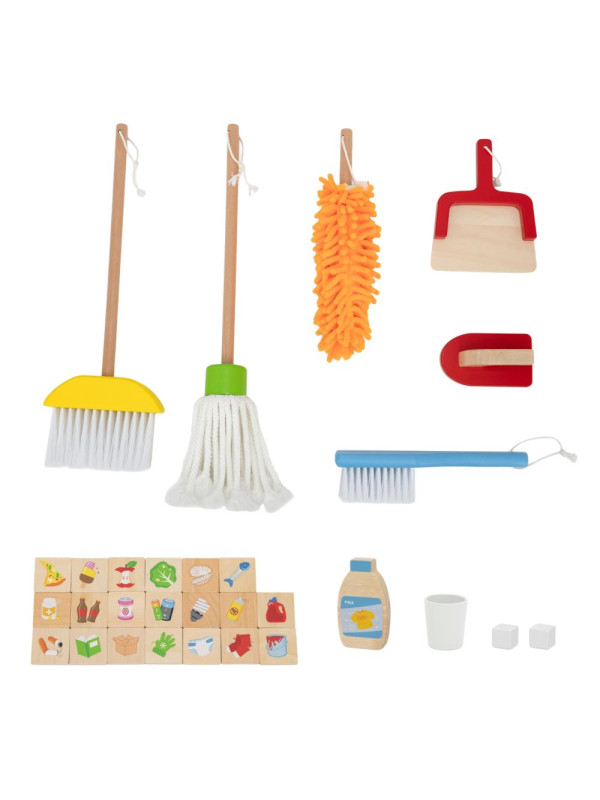 VIGA Centrum Domowe 3w1 z Akcesoriami – Nauka i Zabawa dla Dzieci