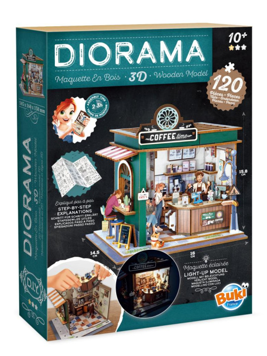 Zrób to sam DIORAMA - kawiarnia 68072