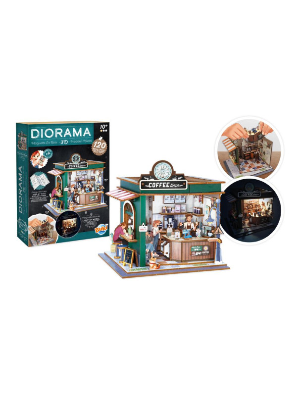 Zrób to sam DIORAMA - kawiarnia 68072