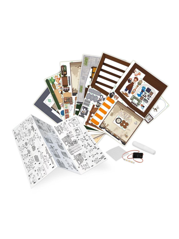 Zrób to sam DIORAMA - kawiarnia 68072