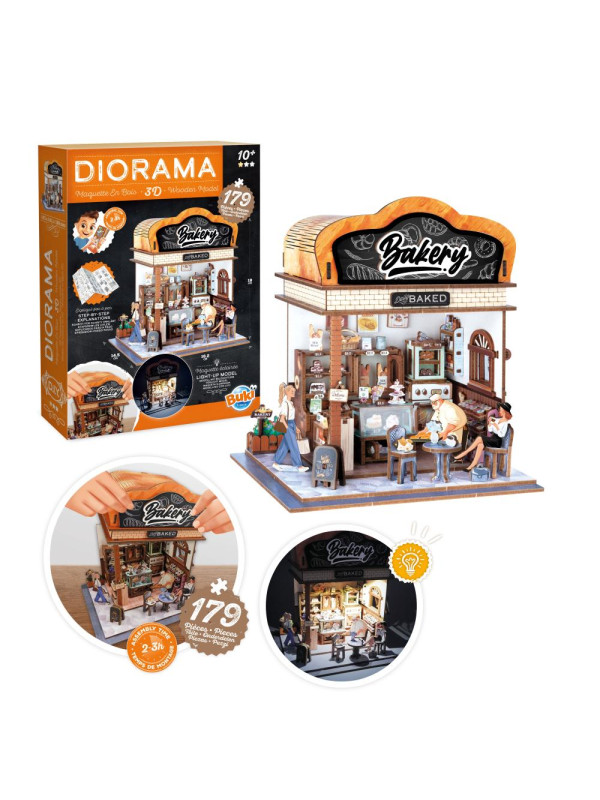 Zrób to sam DIORAMA - piekarnia 68073