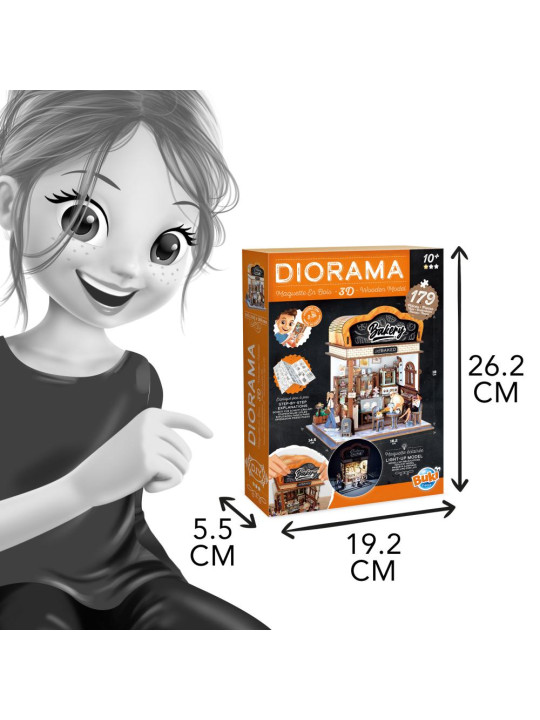 Zrób to sam DIORAMA - piekarnia 68073