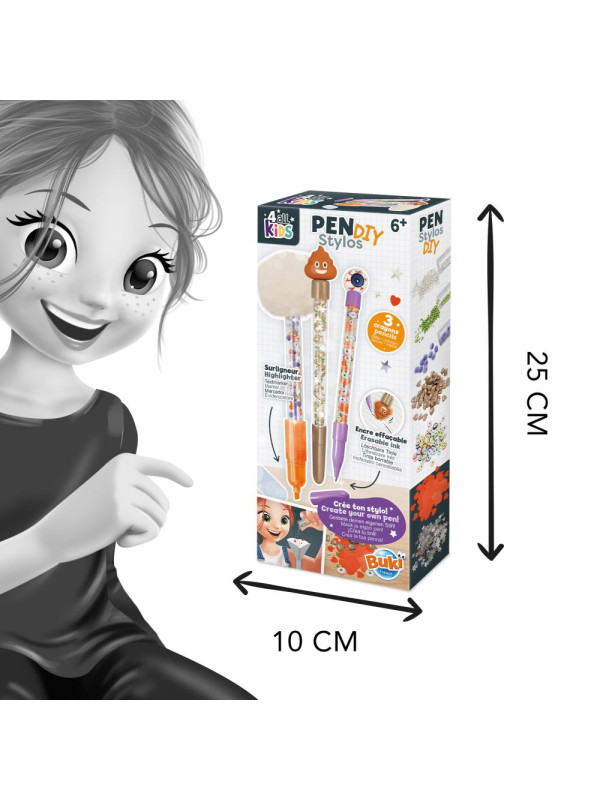 Zestaw DIY - długopisy i mazak POOP FK023