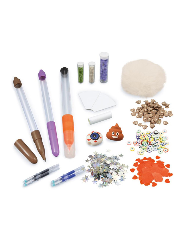 Zestaw DIY - długopisy i mazak POOP FK023