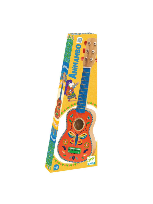 Gitara  54 cm - 6 metalowych strun DJ06041