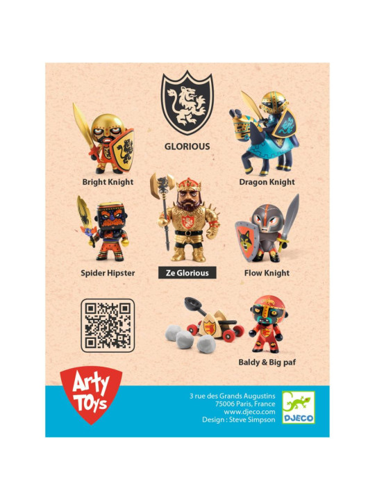 Figurka Arty Toys - Rycerz Azur DJ06854