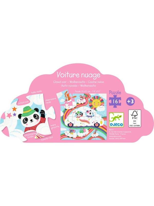 Puzzle AUTO CHMURKA DJ07276