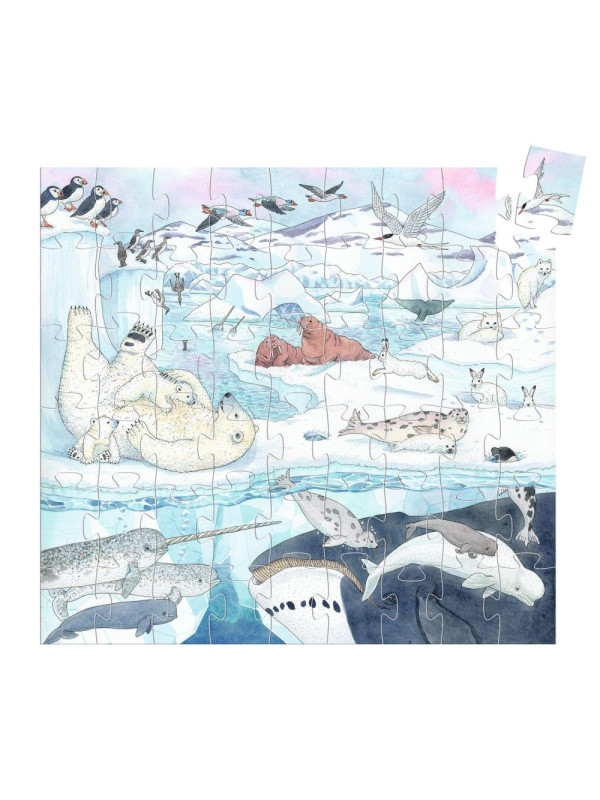Puzzle tekturowe ARKTYKA 54 elem. DJ07294