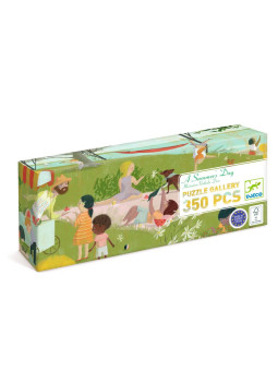 Puzzle tekturowe LETNI DZIEŃ 350 elem. DJ07689