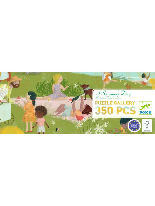 Puzzle tekturowe LETNI DZIEŃ 350 elem. DJ07689