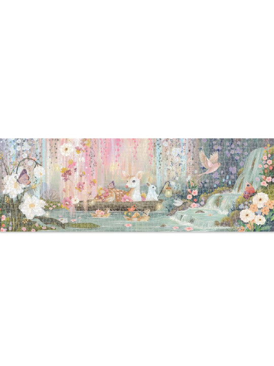 Puzzle tektuowe JEZIORO WRÓŻEK 350 elem. DJ07690