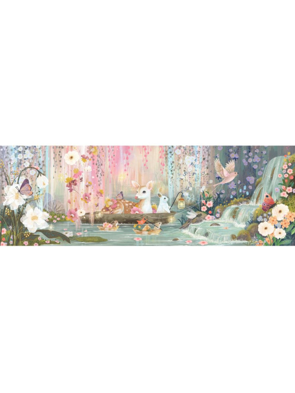 Puzzle tektuowe JEZIORO WRÓŻEK 350 elem. DJ07690