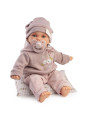 Lalka Petit z poduszką Antonio Juan 12444 - 27 cm, Brzuszek: Miękki, Kolor oczu: Niebieski