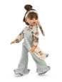 Lalka Emily_boho Antonio Juan 25307 - 33 cm, Brzuszek: Winylowy, Kolor oczu: Niebieski, Kolor włosów: Brązowy