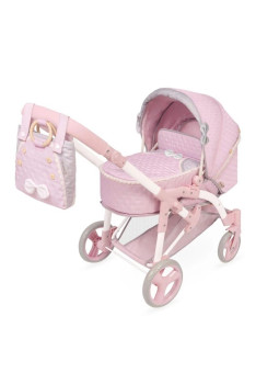 Wózek Sophie dla lalek do 46cm regulowany 3w1 DeCuevas 81675