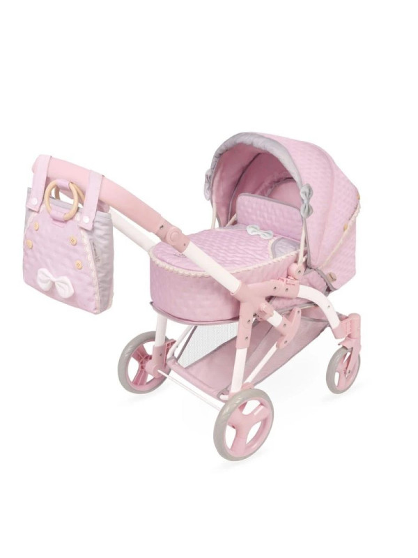 Wózek Sophie dla lalek do 46cm regulowany 3w1 DeCuevas 81675