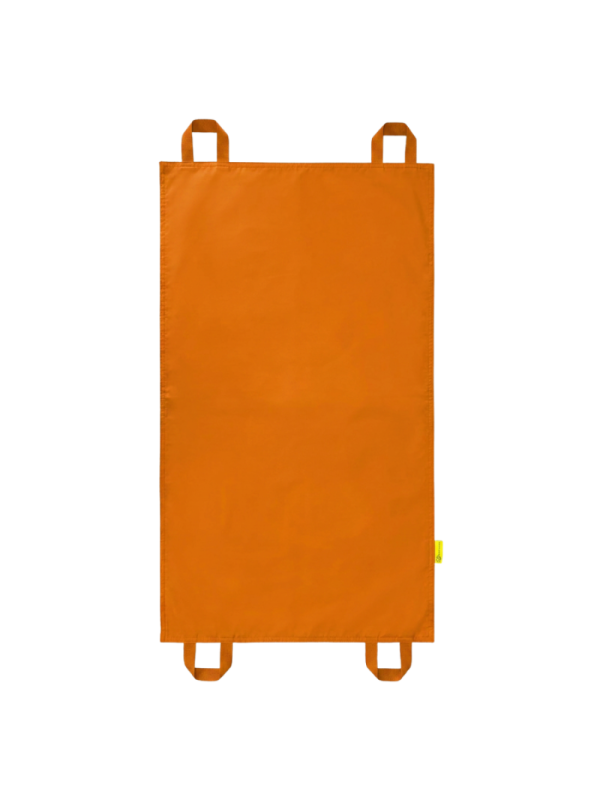 Mini chusta animacyjna 100 x 60 cm kolor: pomarańczowy