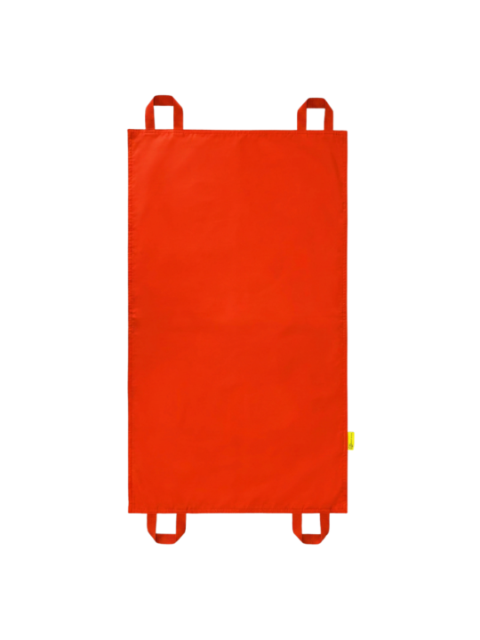 Mini chusta animacyjna 100 x 60 cm kolor: czerwony