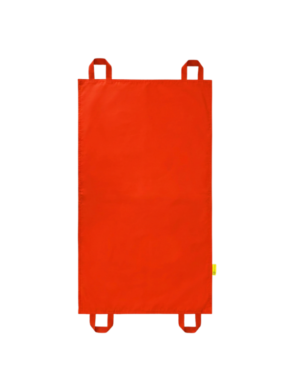 Mini chusta animacyjna 100 x 60 cm kolor: czerwony