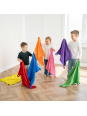 Mini chusta animacyjna 100 x 60 cm kolor: czerwony