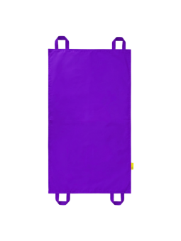 Mini chusta animacyjna 100 x 60 cm kolor: fioletowy
