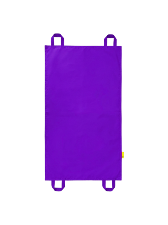Mini chusta animacyjna 100 x 60 cm kolor: fioletowy