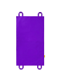 Mini chusta animacyjna 100 x 60 cm kolor: fioletowy