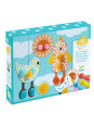 Zest. art. stempelki i pompony PTASZKI DJ00964