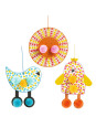 Zest. art. stempelki i pompony PTASZKI DJ00964