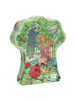 Puzzle tekturowe DŻUNGLA 54 elem. DJ07293