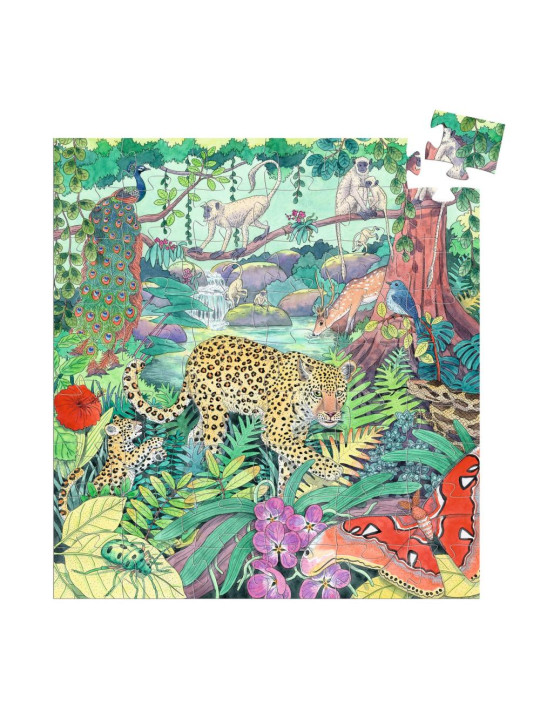 Puzzle tekturowe DŻUNGLA 54 elem. DJ07293