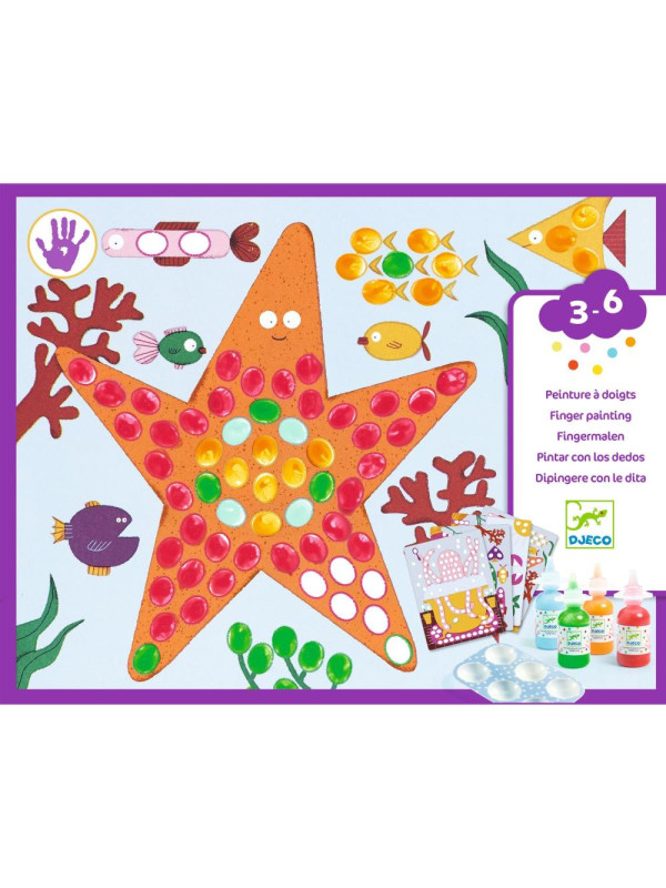 Zest. art. malowanie palcami OCEAN DJ00046
