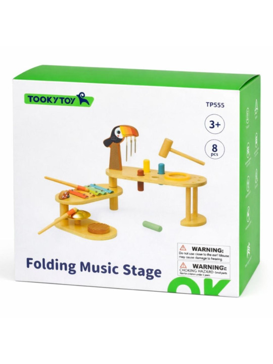 TOOKY TOY Edukacyjny Stolik Muzyczny -Tukan