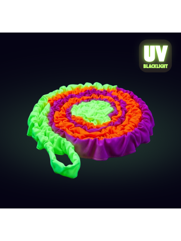 Guma sensoryczna animacyjna neonowa 3 kolorowa klasyczna 3 m + świecąca w UV