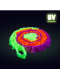 Guma sensoryczna animacyjna neonowa 3 kolorowa klasyczna 5 m + świecąca w UV