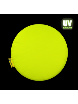 Poduszka kodura bez nadruku Żółta Neonowa UV 1 szt.