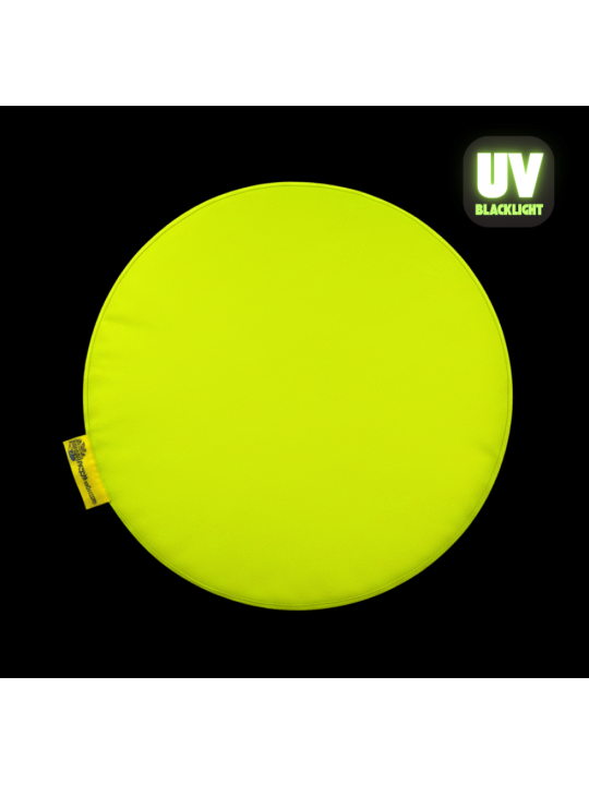 Poduszka kodura bez nadruku Żółta Neonowa UV 1 szt.