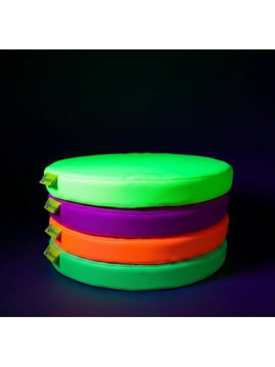 Poduszka kodura bez nadruku Pomarańczowa Neonowa UV 1 szt.